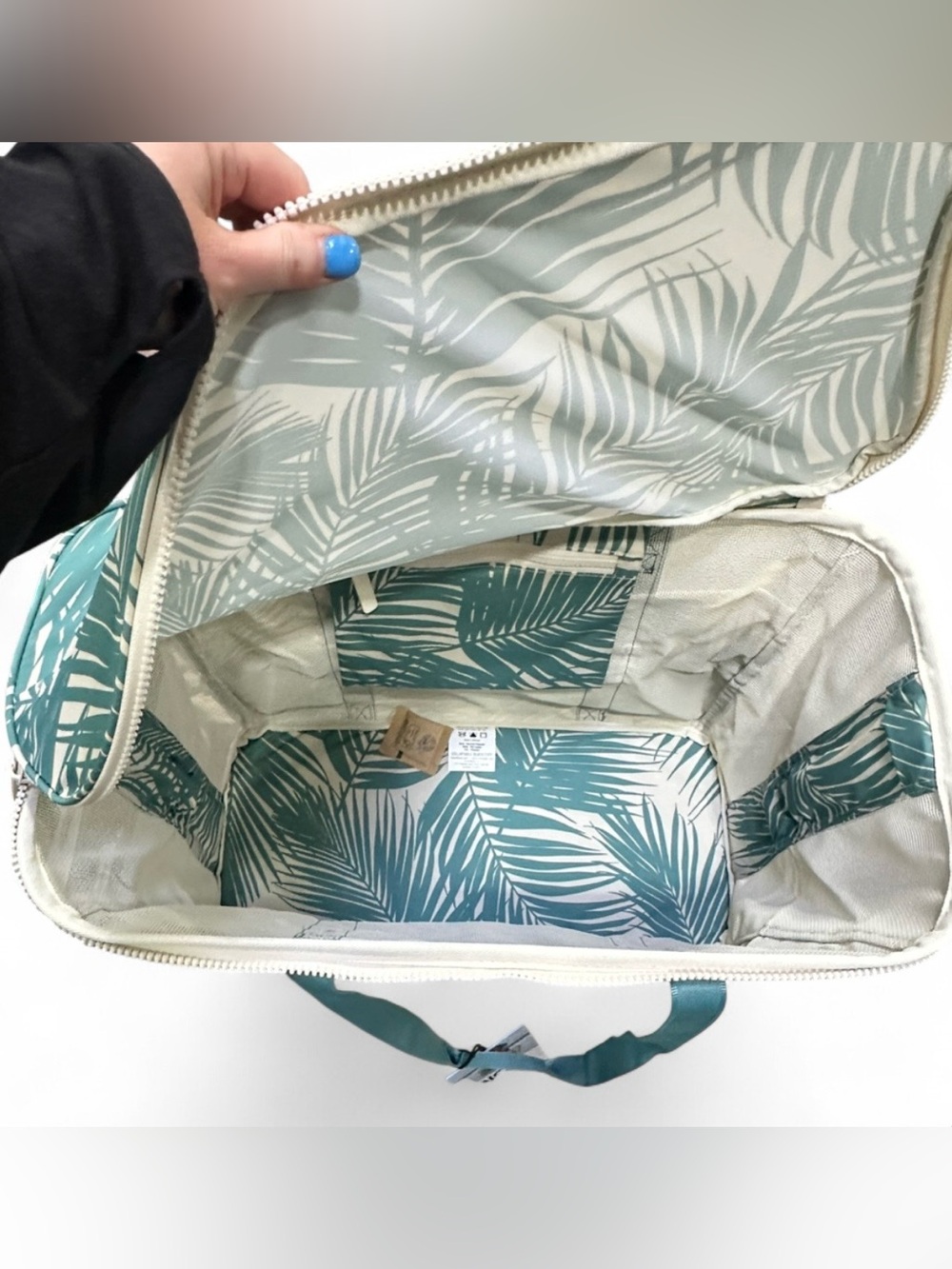 🌴 Aloha Collection CleverMade Collapsible Beach Tote - Picture 3 of 3